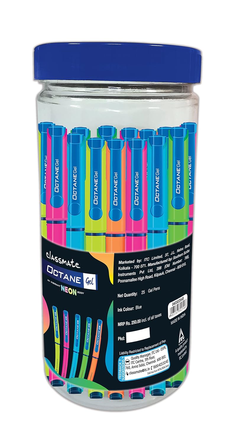 Classmate Octane Neon Gel set of 25