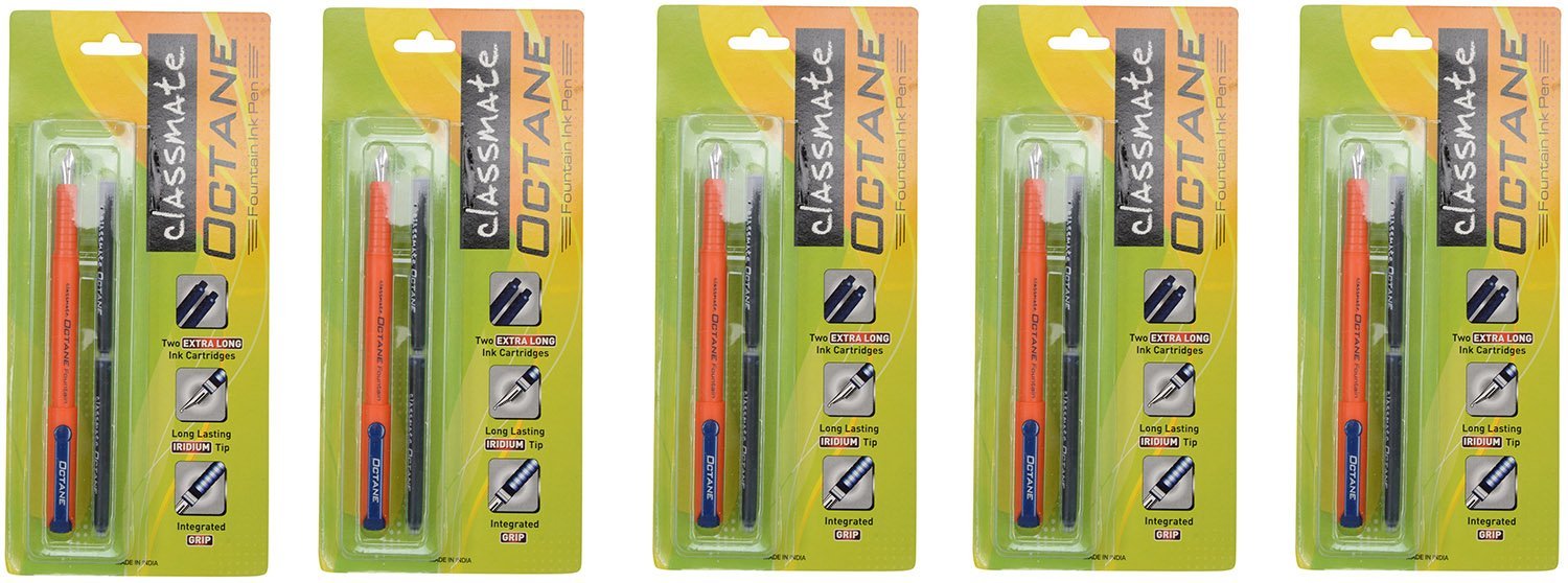 Classmate Octane Fountain Pens Set of 10